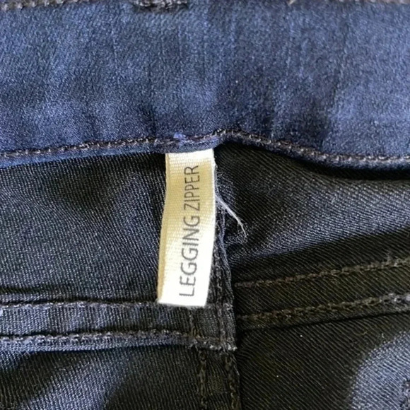 Rag‎ & Bone Legging Zipper Jeans Women’s Dark Indigo Size 29 - Picture 10 of 11
